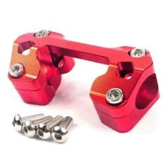 UNİVERSAL MOTOSİKLET GİDON KELEPÇESİ 28 mm KIRMIZI