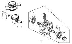 YUKİ YK250GY-7 PİSTON