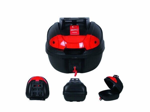 CV 34 32 LT KARGO SİYAH SIRT DAYAMA MOTOSİKLET ÇANTASI