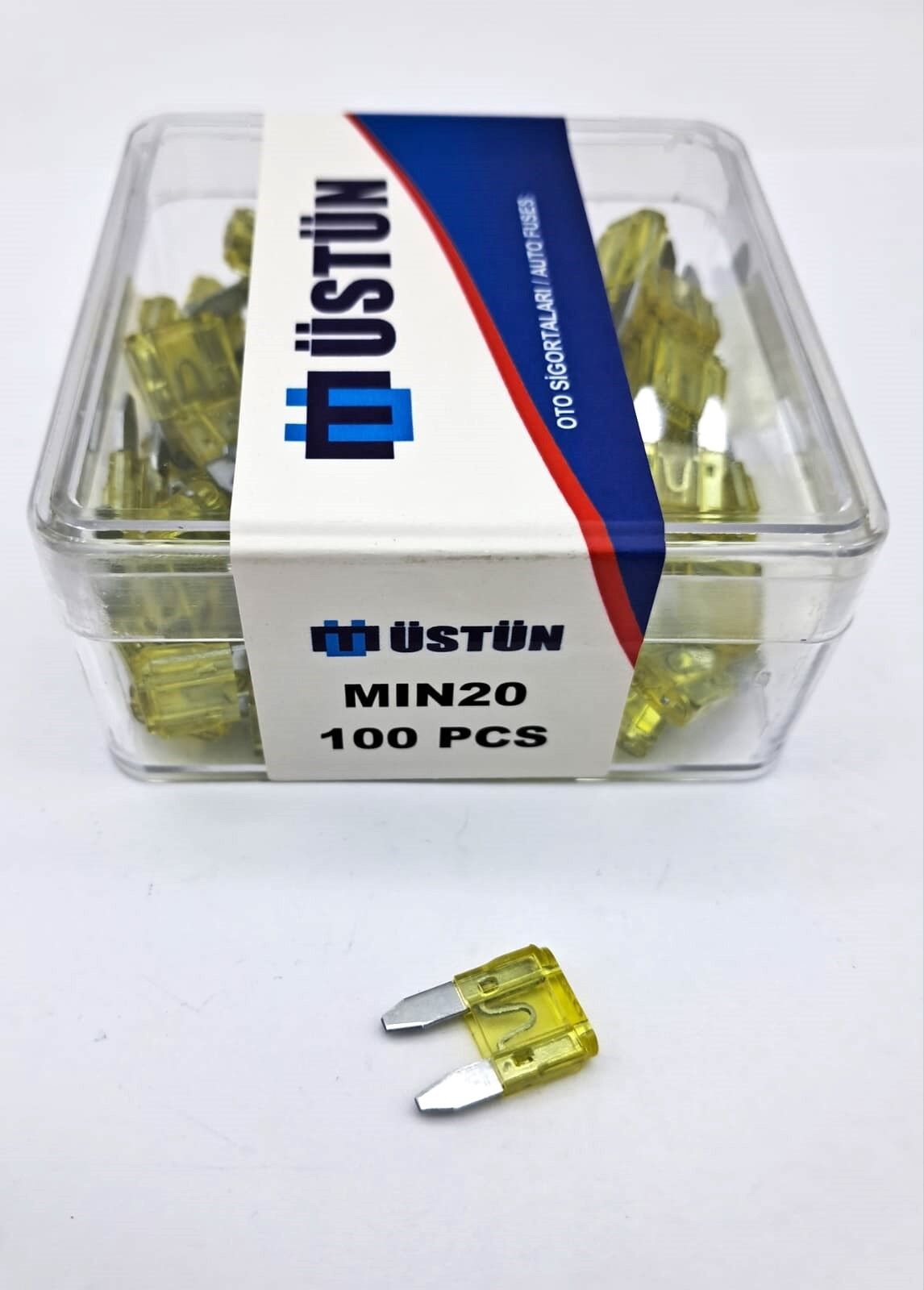 KYMCO KRV 200 MİNİ BIÇAK  SİGORTA 20 AMPER(1 KUTU = 100 ADET)