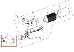 REGAL RAPTOR F320 Hava Filtre Borusu