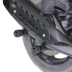 GP Kompozit Yamaha NMAX 125 / 155 2015-2024 Uyumlu Egzoz Koruma Takozu Siyah