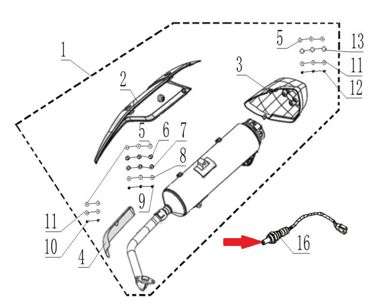REGAL RAPTOR Max 125 Oksijen Sensörü