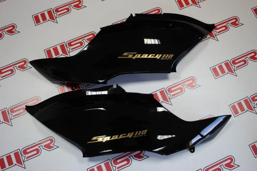 SPACY 110 CC YAN KAPAK SİYAH OEM