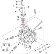 REGAL RAPTOR Xsuv 125 Termostat Müşürü