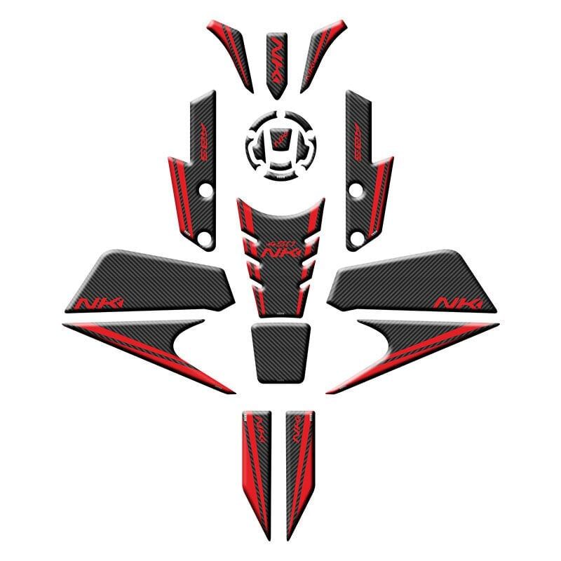 CF MOTO 450 NK 2024 UYUMLU FULL TANK PAD SET 004