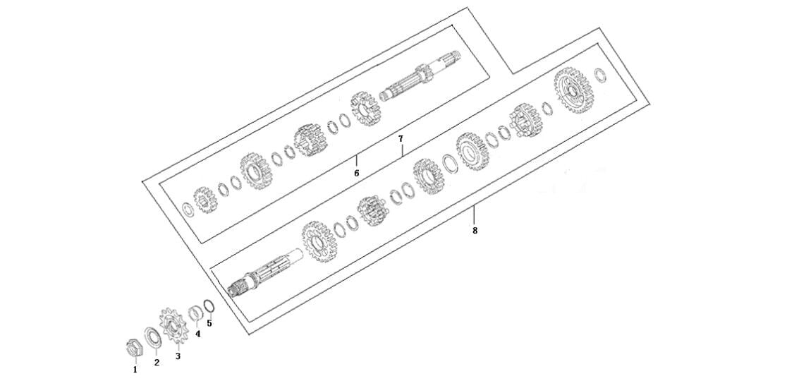 VOGE 300R ÖN DİŞLİ