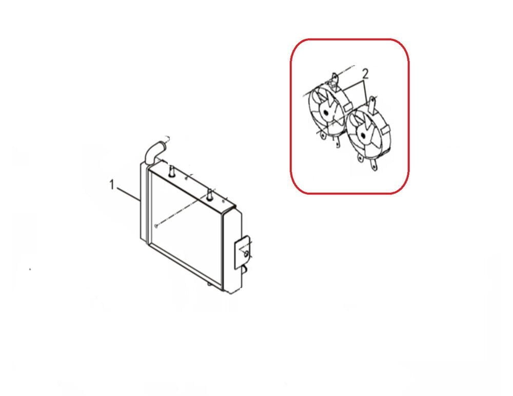 REGAL RAPTOR F320 Radyatör Fanı