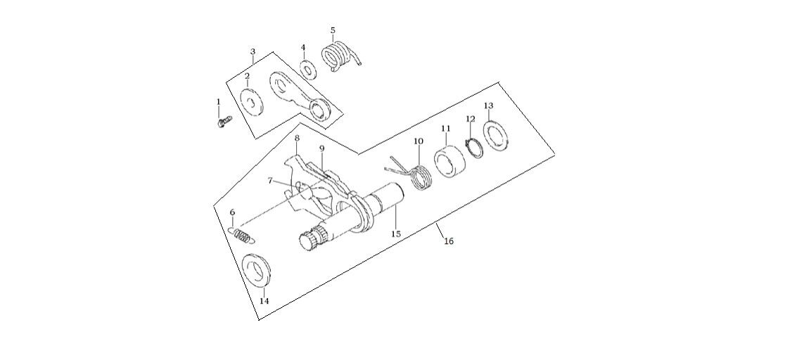 VOGE 300R VİTES DEGİŞTİRME MİLİ