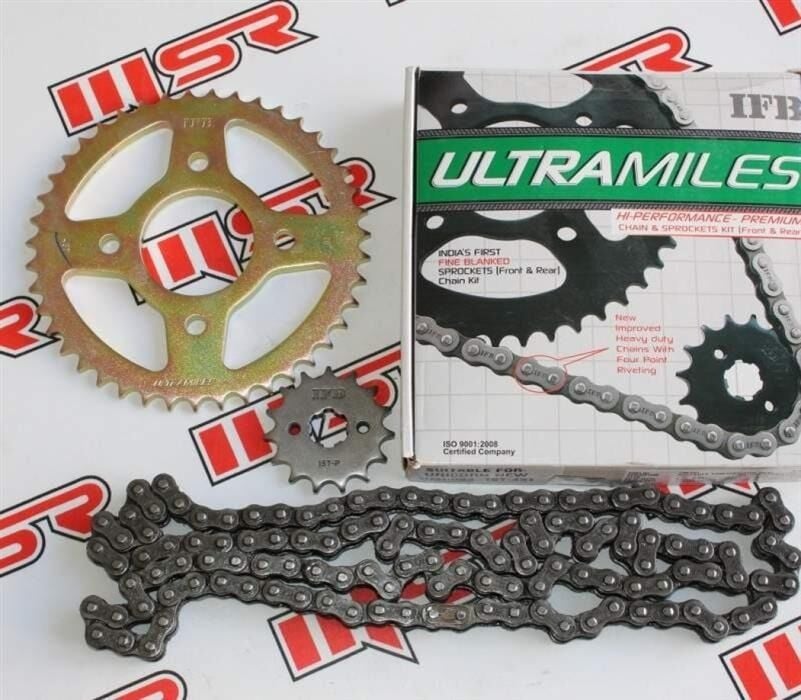 ZİNCİR-DİŞLİ SETİ YAMAHA YBR 125 ÖN 14 ARKA 45 428-118 BAKLA