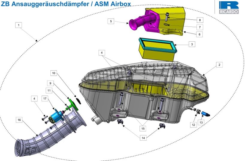 VOGE SR4 MAXİ 350 HAVA FİLTRESİ KOMPLE