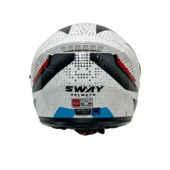 SWAY SW 917 FUSION White Black Çene Açılır L