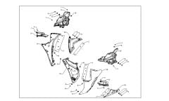 VOGE 525 RR ALT MARŞBİYEL SAĞ KIRMIZI