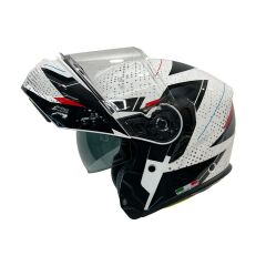 SWAY SW 917 FUSION White Black Çene Açılır L
