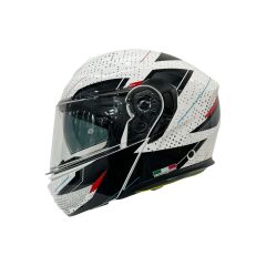 SWAY SW 917 FUSION White Black Çene Açılır XL