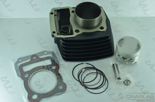 AGK- CG 125 SİLİNDİR SETİ 56,5 MM(13 PRN) SİYAH CTVR