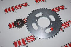 YBR 125 ÖN-ARKA DİŞLİ SETİ 45-14T