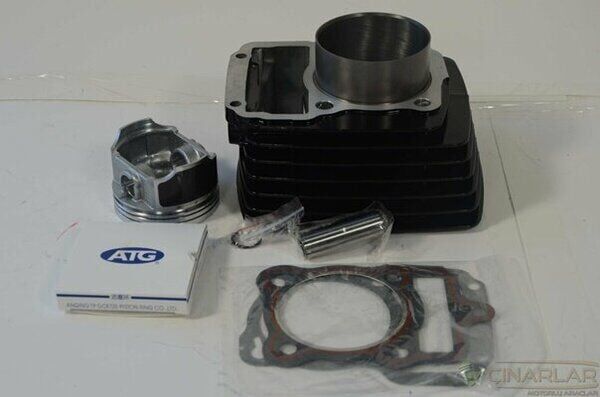 CG 150 SİLİNDİR SETİ 65,5 MM (15 PRN)(68,5 MM) SİYAH CTVR