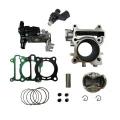 HONDA PCX 2021 - 2024 UYUMLU 160 DÖNÜŞTİRME PERFORMANS SİLİNDİR KİT SETİ