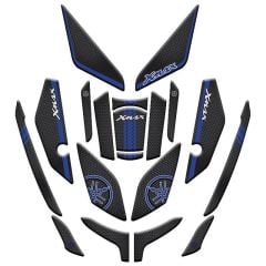 YAMAHA XMAX 2023 - 2024 UYUMLU Tank Pad Set 003 MAVİ