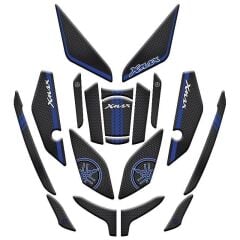 YAMAHA XMAX 2023 - 2024 UYUMLU Tank Pad Set 003 MAVİ