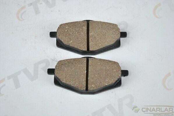 YBR 125 ÖN FREN DİSK BALATA (E.M) CTVR