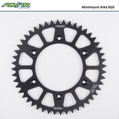 Beta RR 2T ENDURO RACING 300 ARKA DİŞLİ SİYAH ALÜMİNYUM