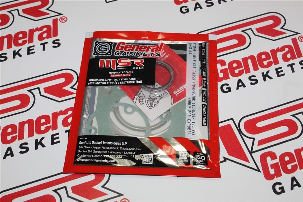 TVS NTORQ 125 CONTA SETİ YARIM GENERAL - GTVS9B