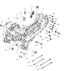 YUKİ CRYPTO 50 MOTOR BLOK SAĞ