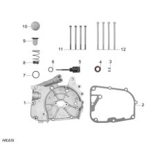 YUKİ HAMMER 50 STATÖR KAPAK CONTASI