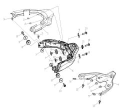 VOGE SR4 MAXİ 350 ARKA STOP GRENAJ ALT 2