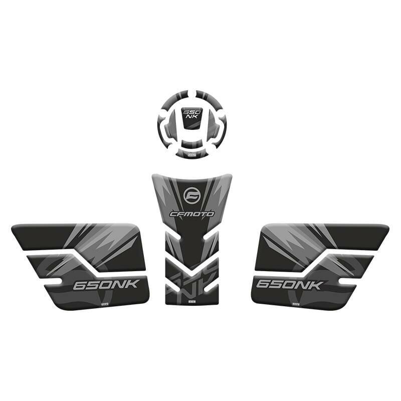 CF MOTO 650 NK 2022 - 2024 UYUMLU TANK PAD SET 004