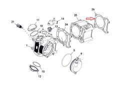 REGAL RAPTOR F320 Silindir Alt Conta