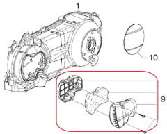 REGAL RAPTOR Xsuv 250 Debriyaj Filtre Gurubu Komple