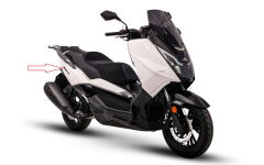 REGAL RAPTOR Max 125 Sele Altı Grenaj Beyaz Sağ