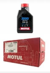 MOTUL 3000 10W40 4T YENİ TARİH 12 ADET