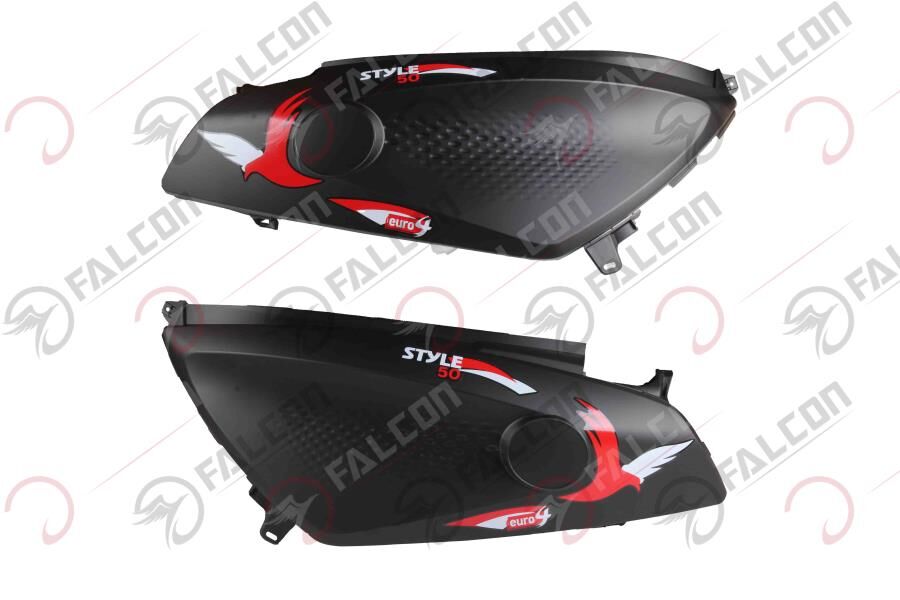 ARKA KARENAJ SAĞ SOL SİYAH TAKIM-STYLE 50 Falcon