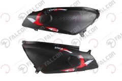 ARKA KARENAJ SAĞ SOL SİYAH TAKIM-STYLE 50 Falcon