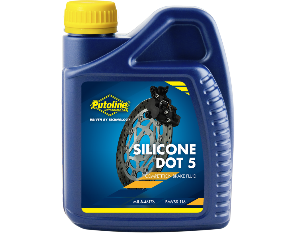 500 ml bottle Putoline DOT 5 Silicone Brake Fluid