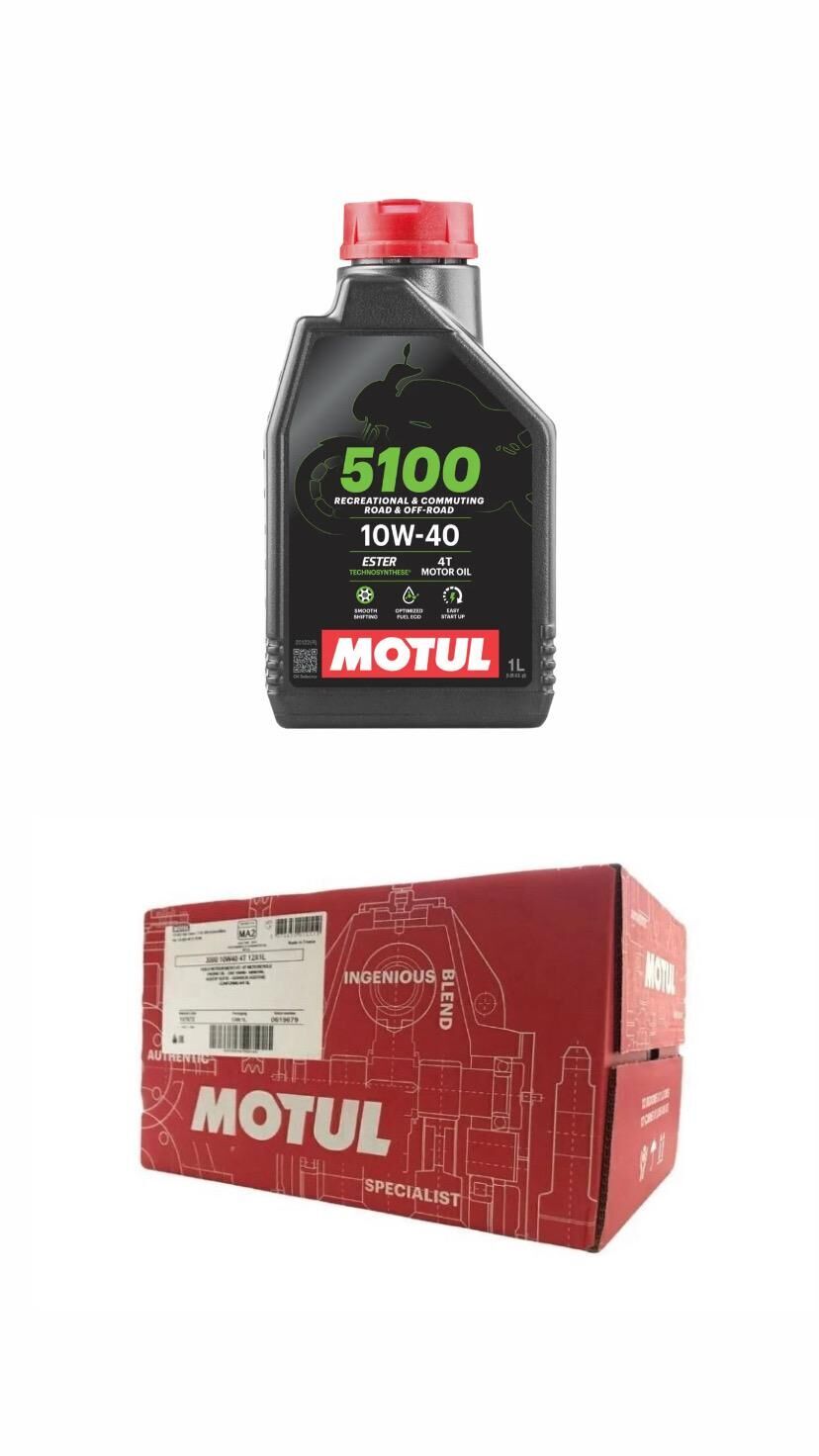 MOTUL 5100 10W40 4T YENİ TARİH 12 ADET
