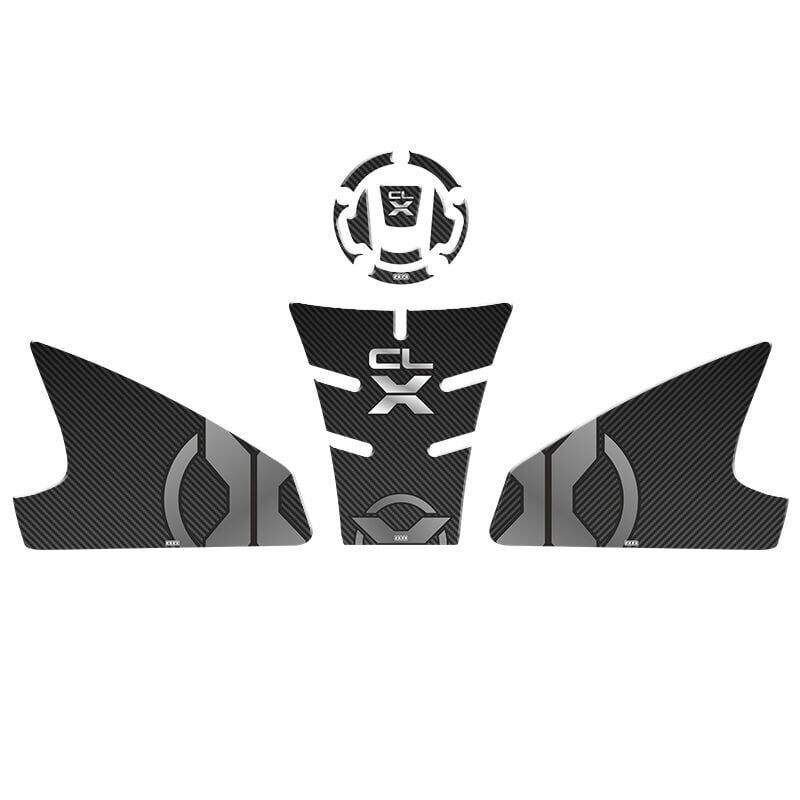 CF MOTO CL-X 250 2022 - 2024 UYUMLU Tank Pad Set 001