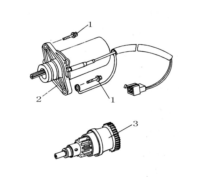 YUKİ CRYPTO 50 MARŞ MOTORU