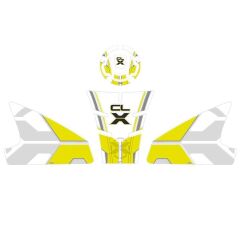 CF MOTO CL-X 250 2022 - 2024 UYUMLU Tank Pad Set 002