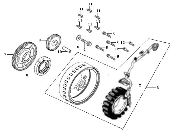 VOGE 500R-500AC MARŞ RUBLESİ