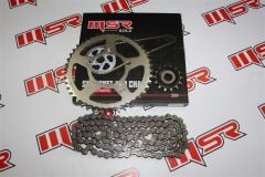 SUZUKİ GW 250 14T-45T-520HO 116 ZİNCİR DİŞLİ SETİSETİ ORİNGLİ MSR GOLD