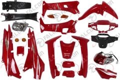 LİFAN TAY KAPORTA SETİ KIRMIZI (FAR STOP DAHİL)