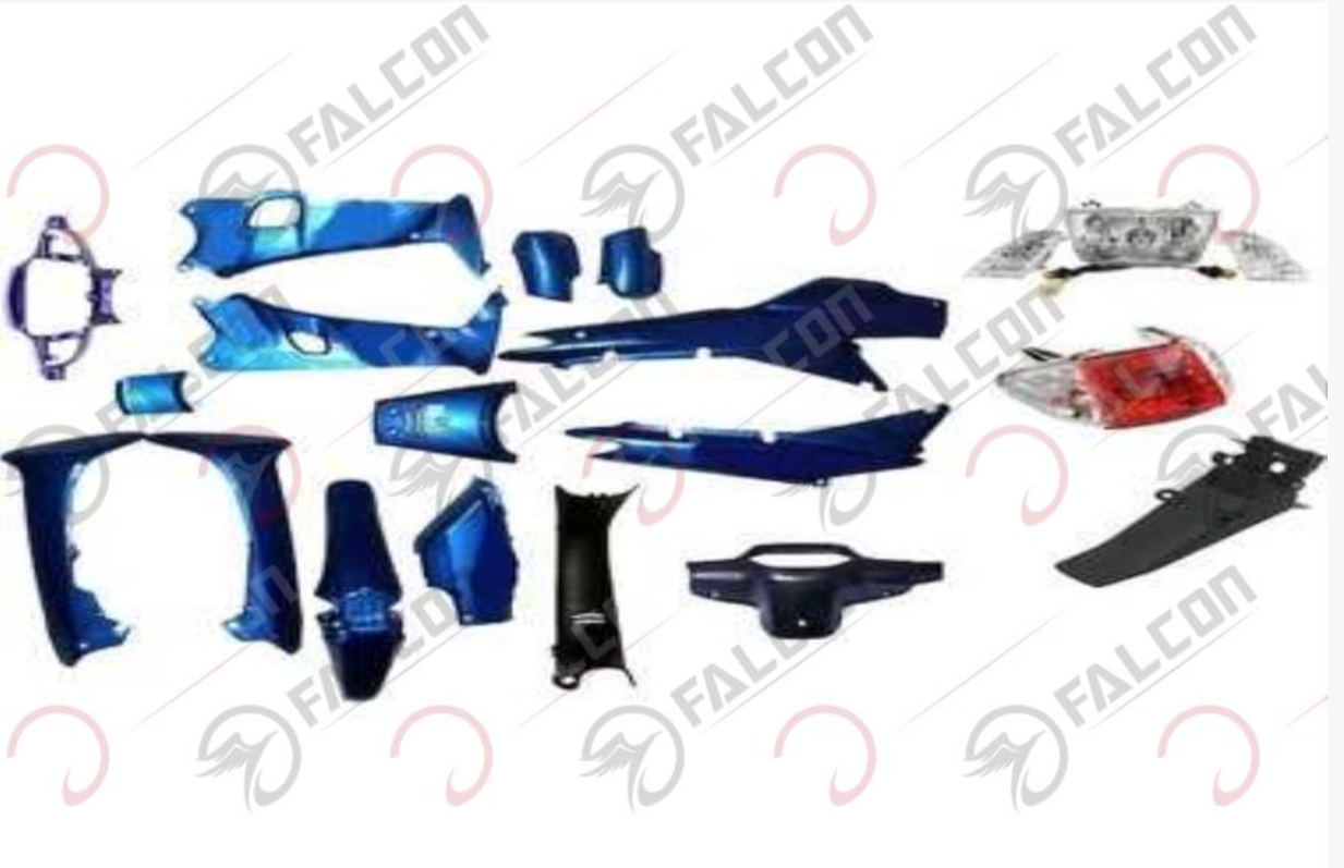 LİFAN TAY KAPORTA SETİ MAVİ (FAR STOP DAHİL)