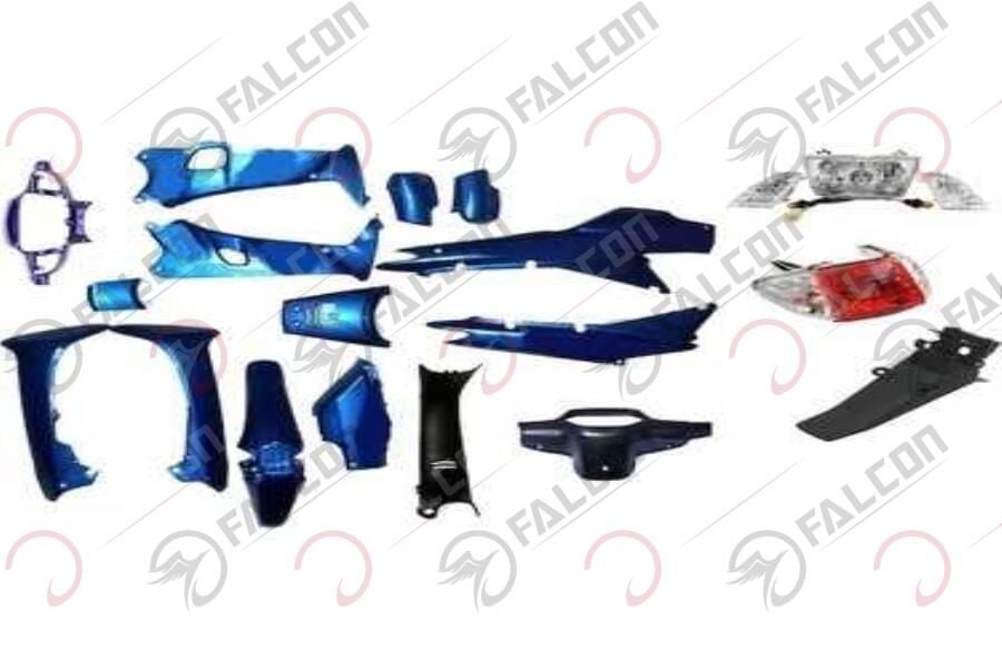 LİFAN TAY KAPORTA SETİ MAVİ (FAR STOP DAHİL)