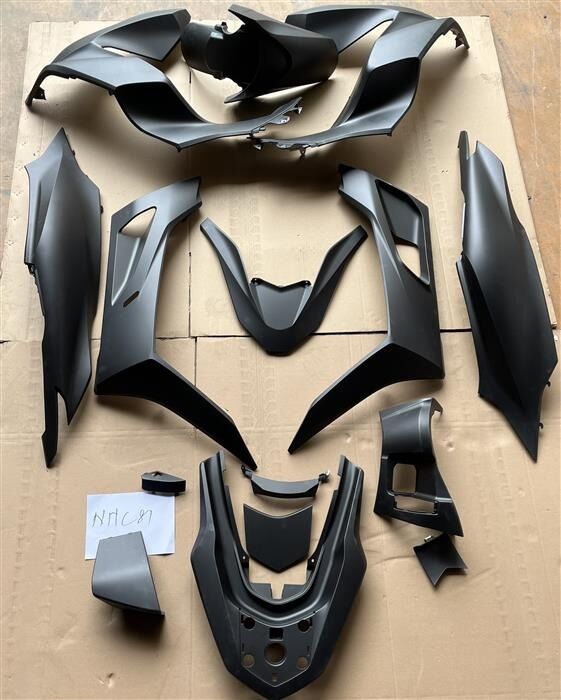 Honda Pcx 125 2021-2023 Kaporta Seti Mat Siyah