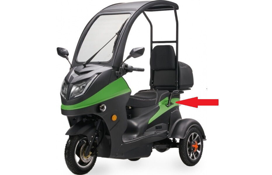 REGAL RAPTOR K1 Arka Yan Granaj Sol Yeşil
